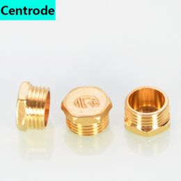 Copper outer wire plug 1/2 IN water pipe plug cap four-pipe pipe plug 3/4 IN bulkhead wire plug 1 inch copper plug