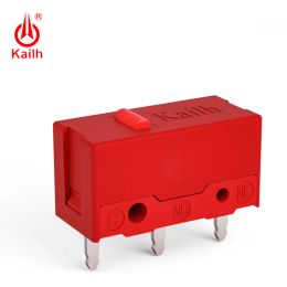 Accessories 8pcs Kailh Red Micro Switch 60M Life Gaming Mouse Micro Switch 3 Pin red dot used on Computer Mice Left Right Button GM4.0