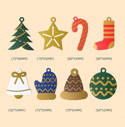 Christmas Gift Tags, Merry Christmas Hang tag, gifts decoration, Party Paper Tag , packaging tags 50pcs/lot