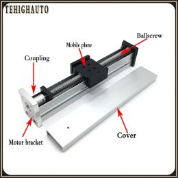 CNC Dustproof Fully Enclosed Module Sliding Table Ballscrew 1204/1605/1610 MGR12 Slider MGN12C Block Linear Rail Router XYZ