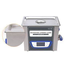 Ultrasonic Cleaner Bath with LCD Display, Bath 1.3L TUC-13, Show the Precise Time, Temperature Power Level by DHL