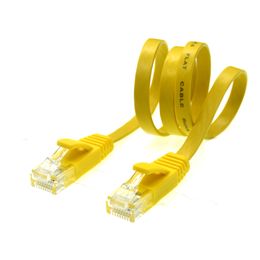 20cm 50cm 1m 3ft short cable CAT6 Flat UTP Ethernet Network Cable RJ45 Patch LAN cable black white Blue color 5m 10m 20m 30m