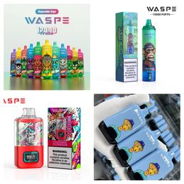 Wholesale Vape E Cigarette Waspe puff 15k Tornado 15000 Puffs Disposable Vape Pen Hookah Vaper 15000 LED Light vapes ecig puff bar 15k