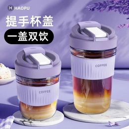 Coffee Pots Cup Tea Thermal Mug Thermo Bottle Espresso Glass Straw Latte Chicaras Accessories Scald Proof Leakproof