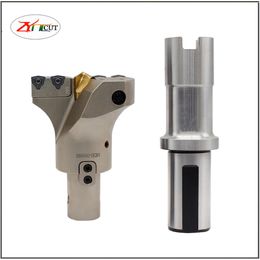 VMD 45-100mm Quick drill Large diameter deep hole indexable fine-tuning water jet bit Reaming bit with centering drill