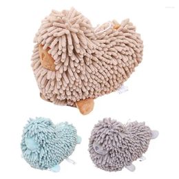 Towel Chenille Hand Hanging Wipes Kitchen Bathroom Ball With Loops Microfiber Towels Decorative