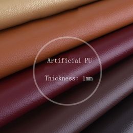 50x137cm Thicken PU Synthetic Leather Self Adhesive Leather Fabric for Apparel Sewing Sofa Car Chair Bag Furniture DIY Material