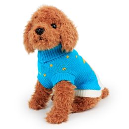 Dog Cat Sweater Winter Warm Knitting Coat Cats Knitted Clothing Dog Clothes for Small Dogs Christmas Pets outfit Chihuahua