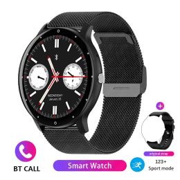 Watches ZL02pro Smart Bracelet Heart Rate Blood Pressure Pedometer 1.39 Inch Round Bluetooth Call Waterproof Sports Watch + Box