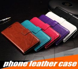 Wallet PU Leather Cases Cover Pouch with Card Slot Po Frame for Iphone 13 Mini 12 11 Pro Max XR Samsung Galaxy Note 10 S20 Plus2801724