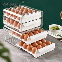Refrigerator Egg Holder Organizer Box Food Container Convenient Eggs Storage Boxes Durable Drawer Box Case Kitchen Product