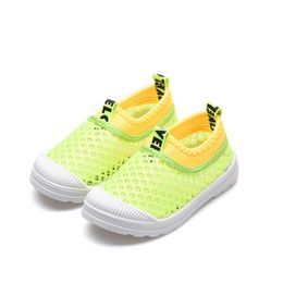 Sandals Girls Baby Kids Summer Shoes Cut-outs Air Mesh Breathable Children's Sandals Candy Colour For Toddlers Boy Girl 21-32 Hot