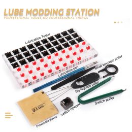 Accessories 30 Switches Switch Tester Opener Lube Modding Station DIY Cover Removal Platform for Cherry Kailh Gateron Mechanical Keyboard