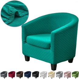 Chair Covers Thick Jacquard Tub Cover Cushion Stretch Soft Washable Club Slipcover Armchair Sofa Couch Furniture Protector