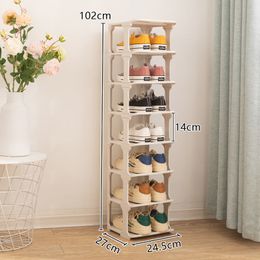 New Standing Shoe Cabinet Hallway Entryway Shoe Organiser Shelf Home Furniture Storage Closet Corner Vertical Modular Shoe Rack