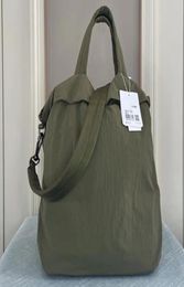 lu yoga handbag yoga bags female wet waterproof medium luggage bag short travel 19L quality with brand logo8189622