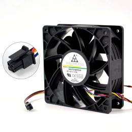 Chain/Miner New DC 12V 0.58A Cooling Fan Replacement Sqr 4Pin CANAAN AVALON 1246 1166 1146 1126 1066 Minner Bitcoin Cash 7000 rpm Black