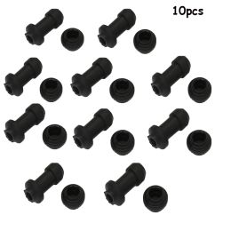 10Set Motorcycle Scooter Brake Upper Lower Pump Calliper Shock Absorber Sleeve Rubber Disc Brake Pump Waterproof Cap Dust Cover