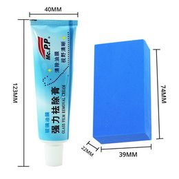 Automotive Glass Polishing Degreaser Cleaner Oil Film Cleaning Polishing Paste For Bathroom Window Glass Windshield