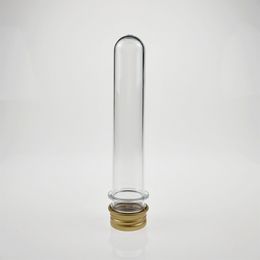 25pcs 40ml Test Tube,Clear Plastic Tubes with Caps,25x140mm for Scientific Experiments,Party Decoration