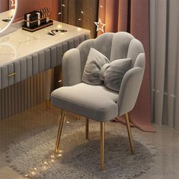 Light luxury computer chair home comfortable study seat sedentary back desk chair swivel chair bedroom girl makeup chair