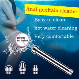 WETIPS Handheld Anal Shower Bidet Ducha Enema Showerhead Anal Hygiene Anus Cleaning Kit Douche Enemas Shower Klisma Cleaner