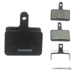 TOOPRE Mountain Bicycle Bike Disc Brake Pads Copper Fiber Semi Metal for Shimano M446 355 395 BB5 SRAM AVID HAYES Magura ZOOM