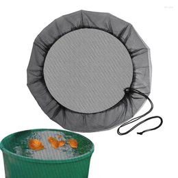 Garden Decorations Mesh Rain Cover Netting For Barrels Water Collection Buckets Tank Protection Lid Collect Tool