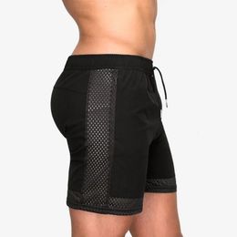 Sport Running Shorts Men Quick Dry Mesh Workout Sport Jogging Short Pants Fitness Training Gym Shorts Beach Summer Shorts Men 240327