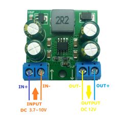 High-Power DC-DC Step-Up Boost Module 60W DC 3.7-20V to 5V 7.5V 9V 12V 15V 24V Step-Up Boost Converter Module