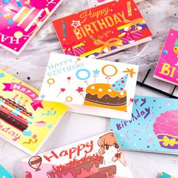 Happy Birthday Card Colourful Greeting Card Gift for Kids Birthday Party