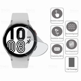 10Pcs Hydrogel Soft Film For Samsung Galaxy Watch 4 40mm 44mm Watch4 Classic 42mm 46mm SmartWatch Screen Protector Not Glass