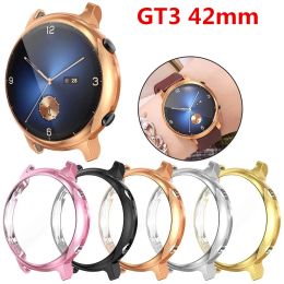 High Quality Protector Film Case Shell for Huawei Watch GT3 2 42mm GT4 41mm Full Screen Watch Protective Bumper Shell