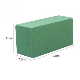 1pc Floral Foam Brick Block Flower Holder Artificial Flower for Wedding Florist Flower Arranging Design DIY Craft Garden Decor