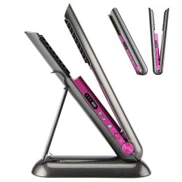 Brushes Professional Flat Iron Titan Plate Roller Wireless Portable Hair Straightener Fast Heating Curly Roller Negative Ions 4800mAH