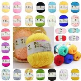 Knitted Baby DIY Hand 50g 6ply Cashmere Sweater Supersoft Crochet Colorful Knitting Scarf Craft Yarn Handcraft Wool babycare