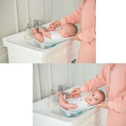 Best Portable Infant Baby Washing Ass Artefact Baby Washing Fart Basin Newborn Washing PP Tub Supplies Baby Bathtub Baby Care