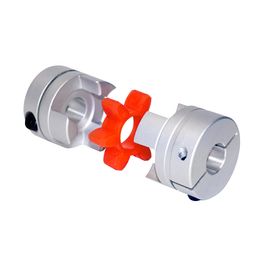 CF-03/BW series1PCS Flexible plum clamp coupler D40 L55 shaft size CNC Jaw shaft coupling/8/10/12/14/16/18/20/22mm D40L55