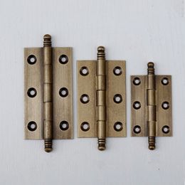 Antique Brass Decorative Cabinet Hinges Kitchen Cupboard Door Butt Hinges 2"/2.5"/3"-1Pack