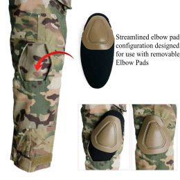 Army Military Airsoft Tactical Elbow Support Elbow Protector Hunting Accessories Outdoor Paintball Combat BDU Shirt Elbow Pads