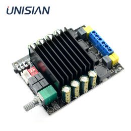 Amplifier UNISIAN TDA7498 Audio Amplifier Board HIFI Digital 2.0 channels Class D Amplifiers output 2X100W Stereo Power AMP for PC MP3