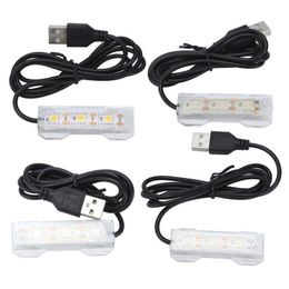 LEDAquarium Small Lighting Aquatic Plant Light Underwater Light Waterproof USB Charging For Fish Tank Aquarium Accessories