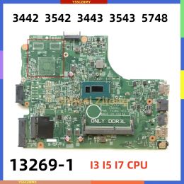 Motherboard 132691 FX3MC For DELL Inspiron 15R 3442 3542 3443 3543 5748 Laptop motherboard with i3 i5 i7 CPU UMA Mainboard 100%test OK