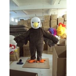 Mascot Costumes Mascot Costumes Foam Bald Eagle Bird Cartoon Plush Christmas Fancy Dress Halloween Mascot Costume YZZB