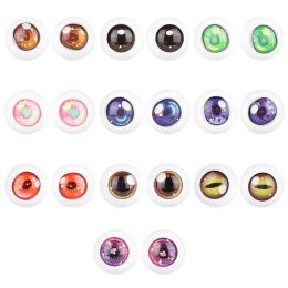 1pair 11mm Funny Plastic Doll Safety Eyes For 1/6 BJD Dolls For ob11 Dolls Animals Toy Puppet Making Eyeballs DIY Accessories
