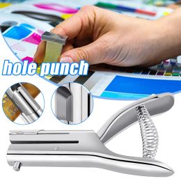 Photography Manual Hole Punch 53mm Paper Entry Depth Single Hole Puncher Hand Paper Scrapbooking Punches for School Home and Office