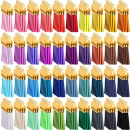 5-20Pcs Keychain Tassels Bulk Leather Tassel Colored Suede Tassel Pendants for DIY Craft Keychain Jewelry Making Accessories