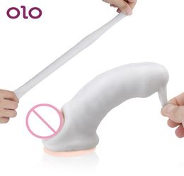 OLO Vagina Massager Male Glans Penis Stimulation Male Masturbator Long Lasting Penis Trainer sexy Toys for Men Pocket9073299