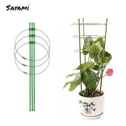 Garden Climbing Plant Support Cage Garden Trellis Flowers Stand Rings Tomato Support Stockhome & Gardenplant Support & Care