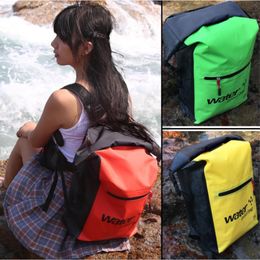 25L Outdoor Waterproof Swimming Bag Backpack Bucket Dry Sack Storage Bag Rafting Sports Kayaking Canoeing Travel Gym Bag 2021